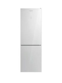 Russell Hobbs Rh60Ff186Wg 186Cm High 60Cm Wide Glass Total No Frost Fridge Freezer - White